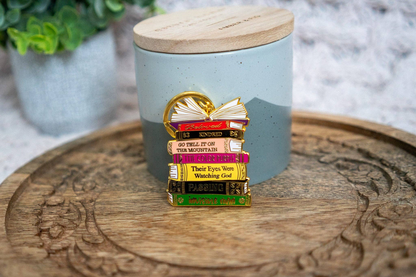 Black Literary Classics Keychain