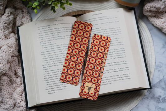 Ankara African Print Bookmarks - Circles