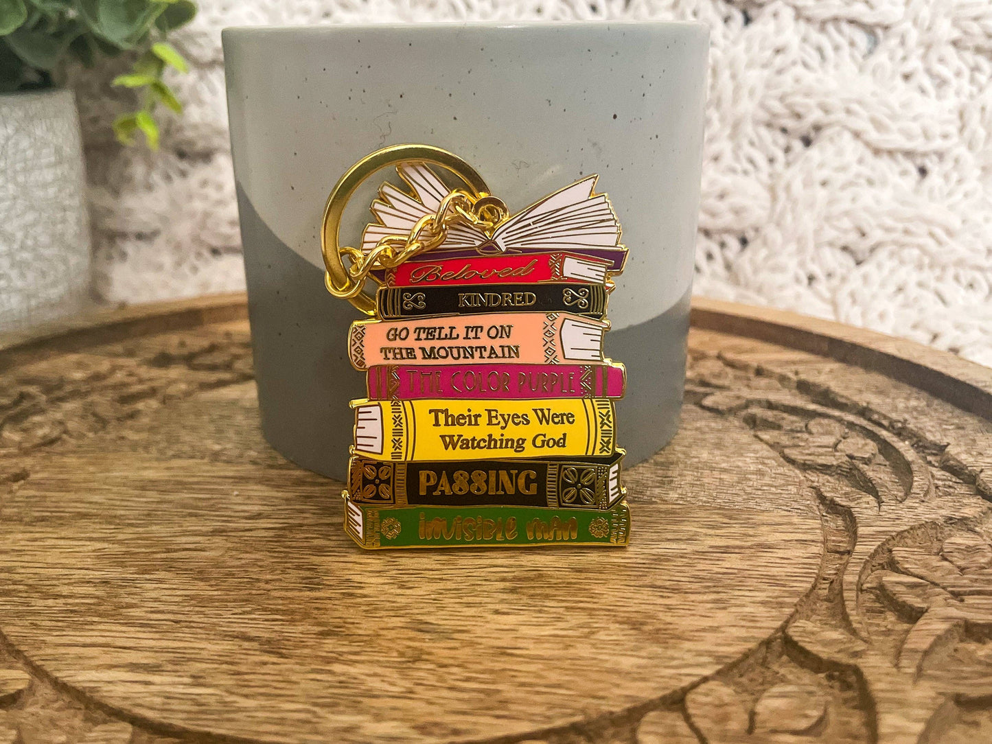 Black Literary Classics Keychain