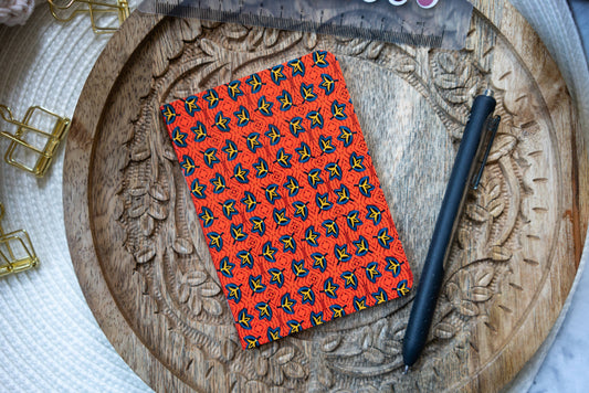 African Print Ankara-Inspired Pocket Notebooks - Fans