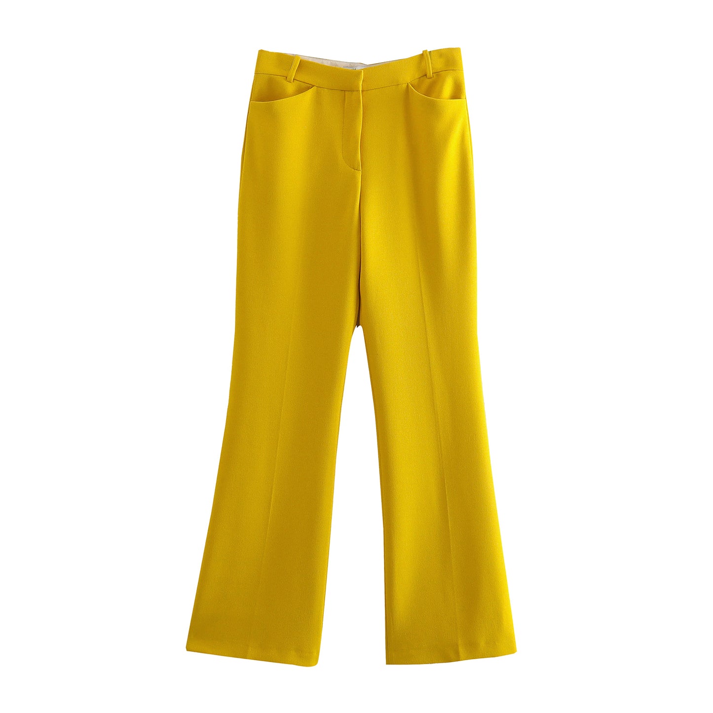 Retro High Waist Bell-Bottom Trousers - Bella Sevyn